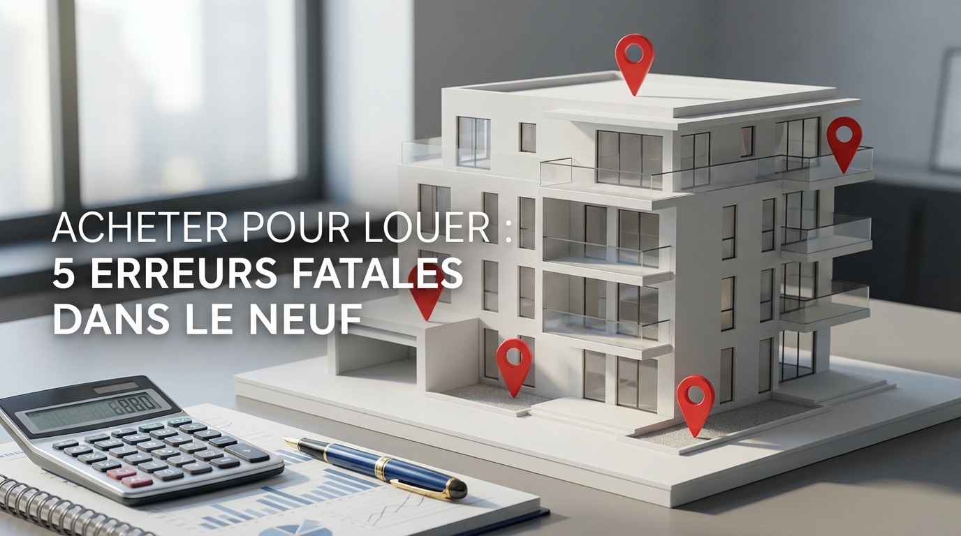 Acheter pour louer neuf : 5 erreurs qui coûtent cher