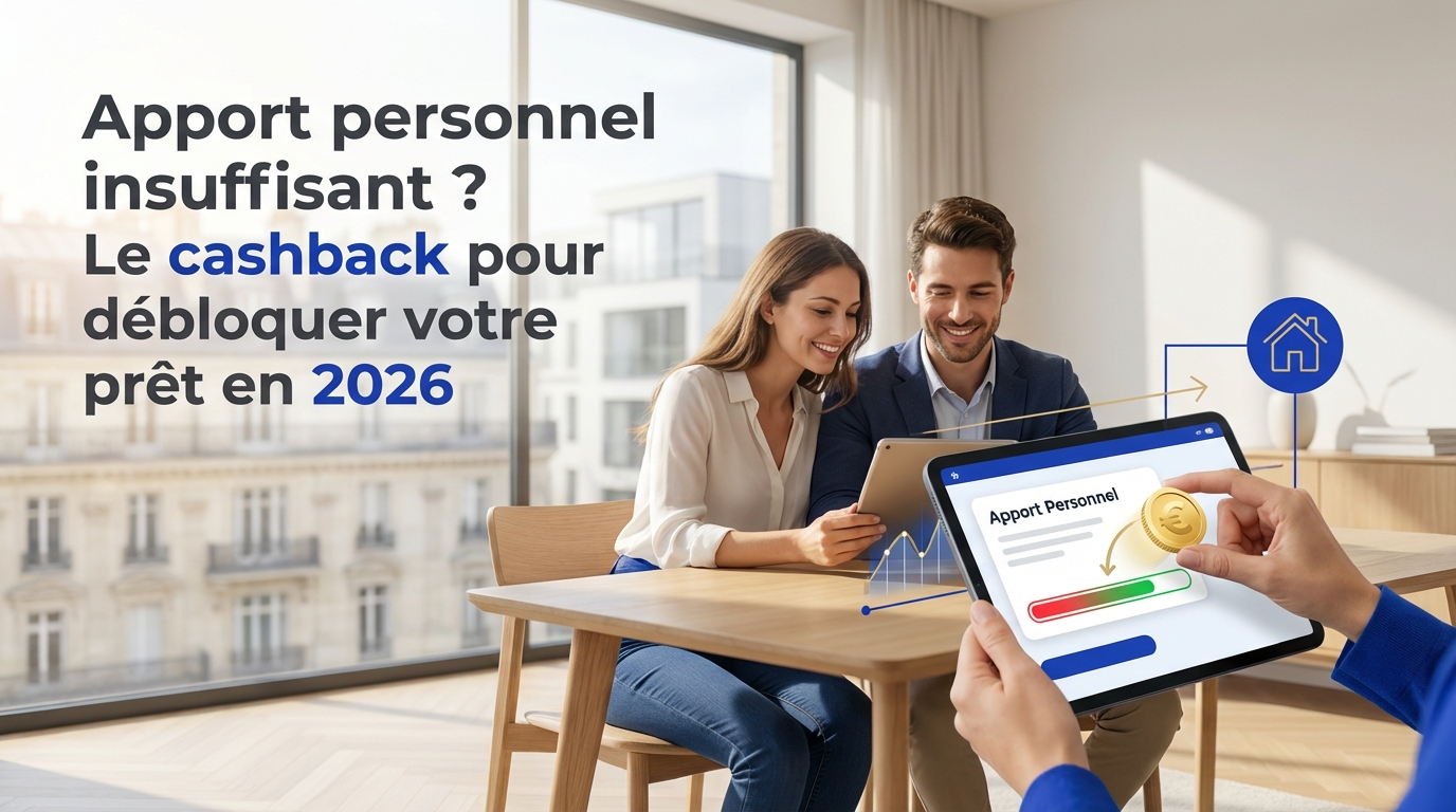 Apport insuffisant ? Le cashback immobilier pour votre prêt 2026