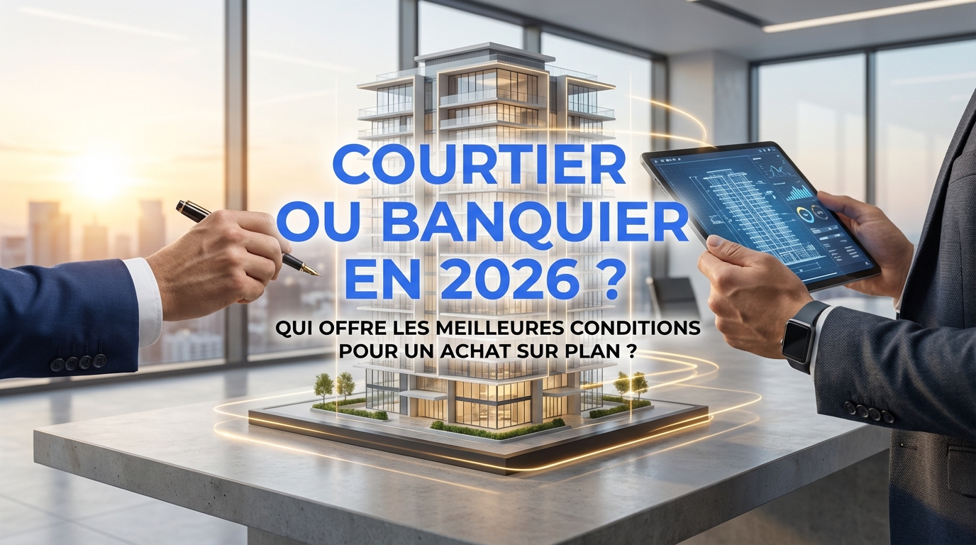 Courtier ou Banquier 2026 (VEFA) : Le Meilleur Taux Garanti ?