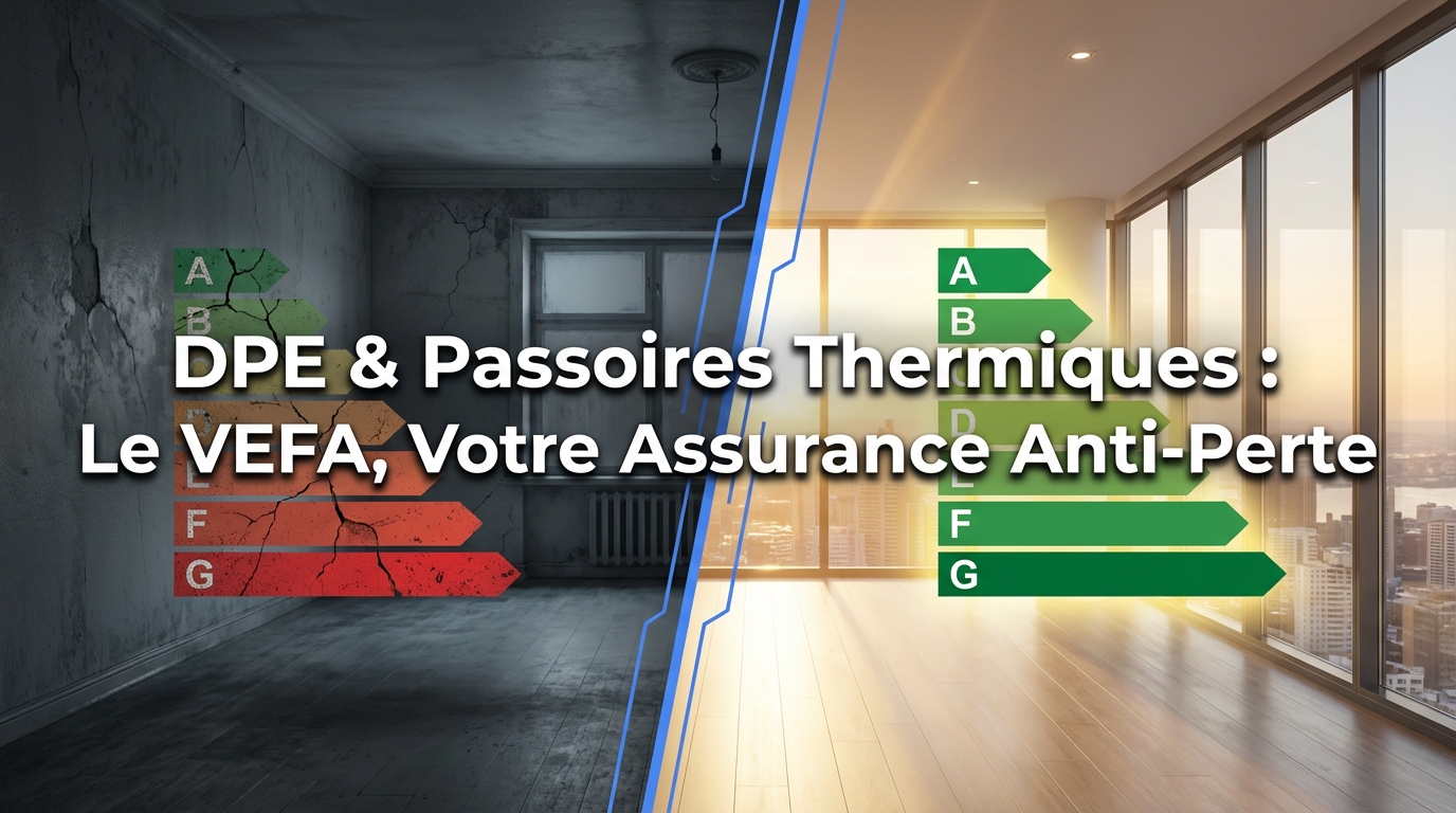 DPE & Passoires Thermiques : Le VEFA, l’assurance anti-perte