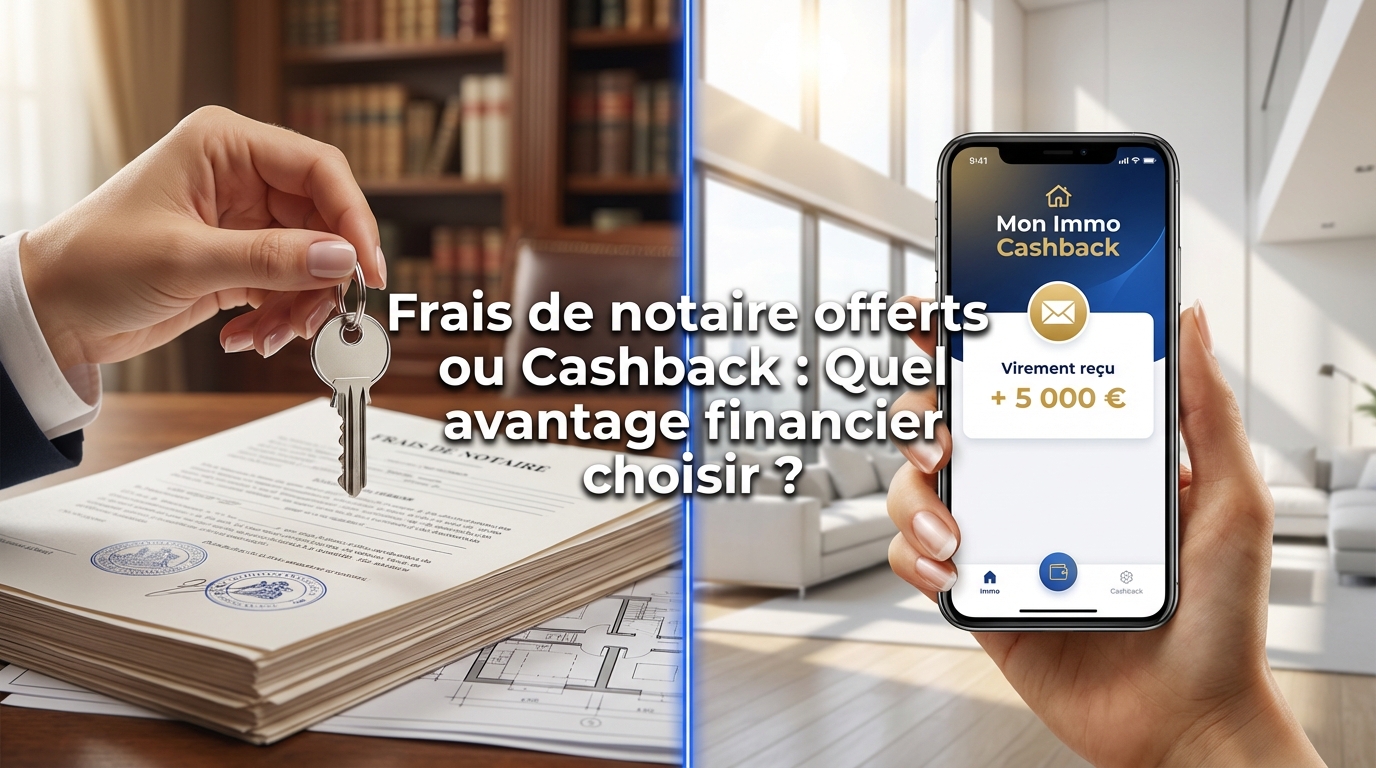 Frais de notaire offerts ou Cashback : Lequel est plus rentable ?