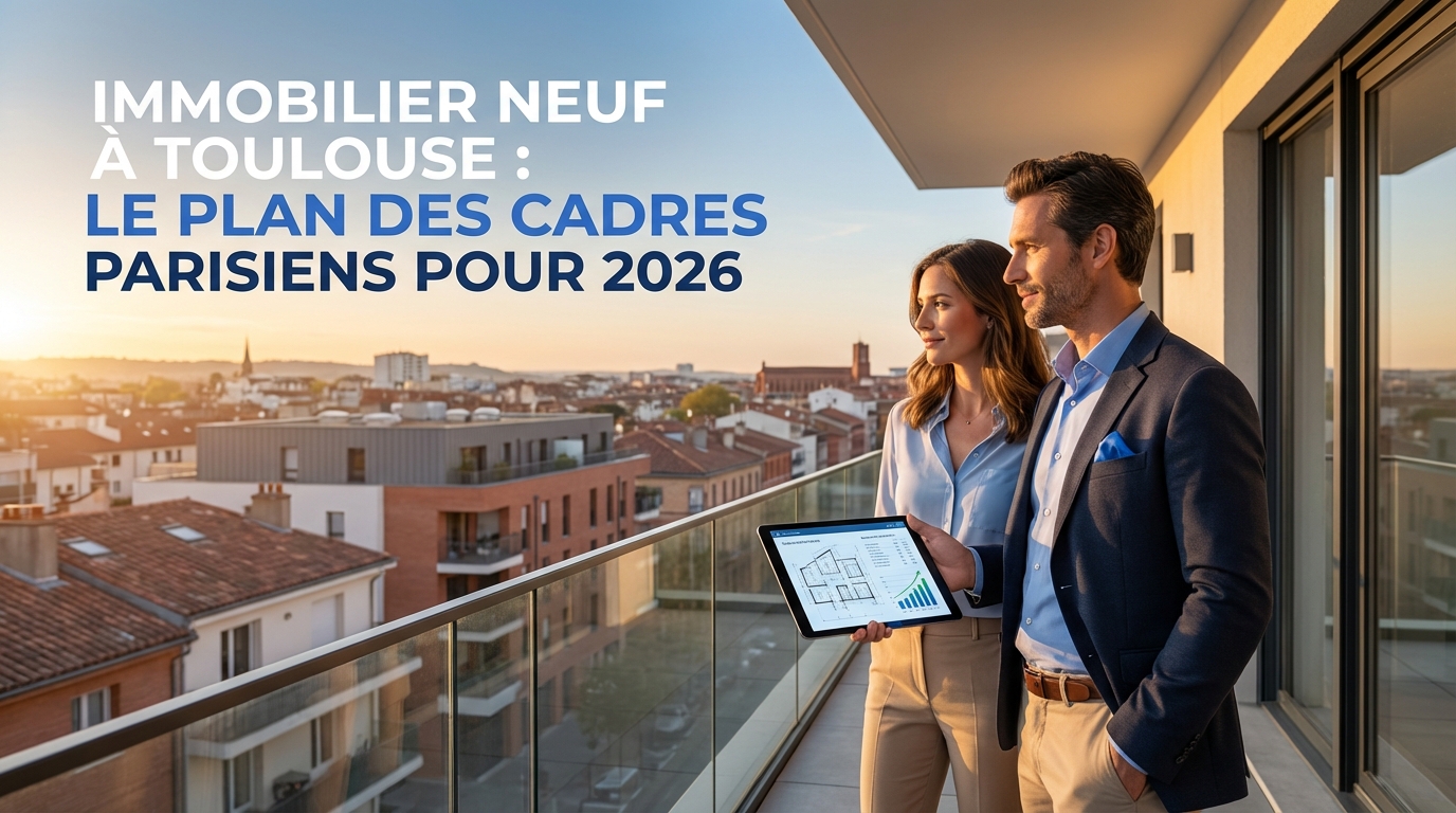 Immobilier Neuf Toulouse: Le Plan des Cadres Parisiens 2026