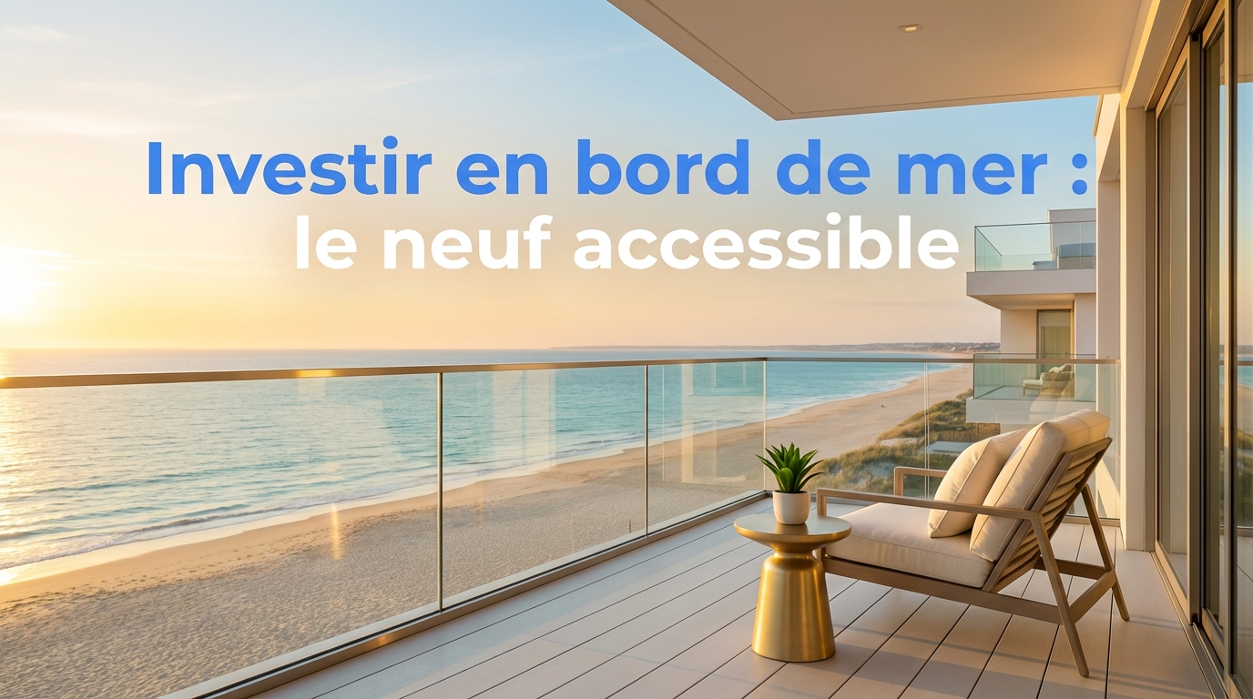 Investir bord de mer : le neuf accessible à petit budget