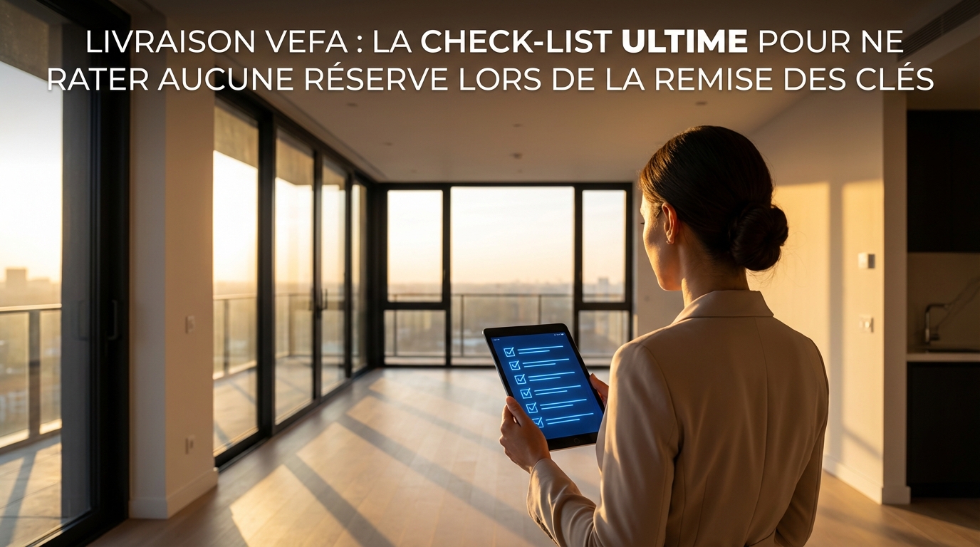 Livraison VEFA : La Check-list 2024 pour une remise des clés parfaite