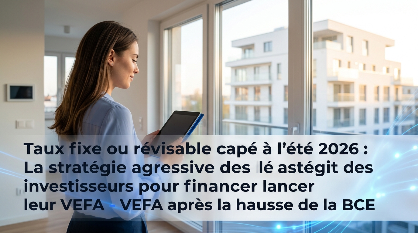 Taux Révisable Capé 2026 : Le Pari Gagnant pour votre VEFA ?