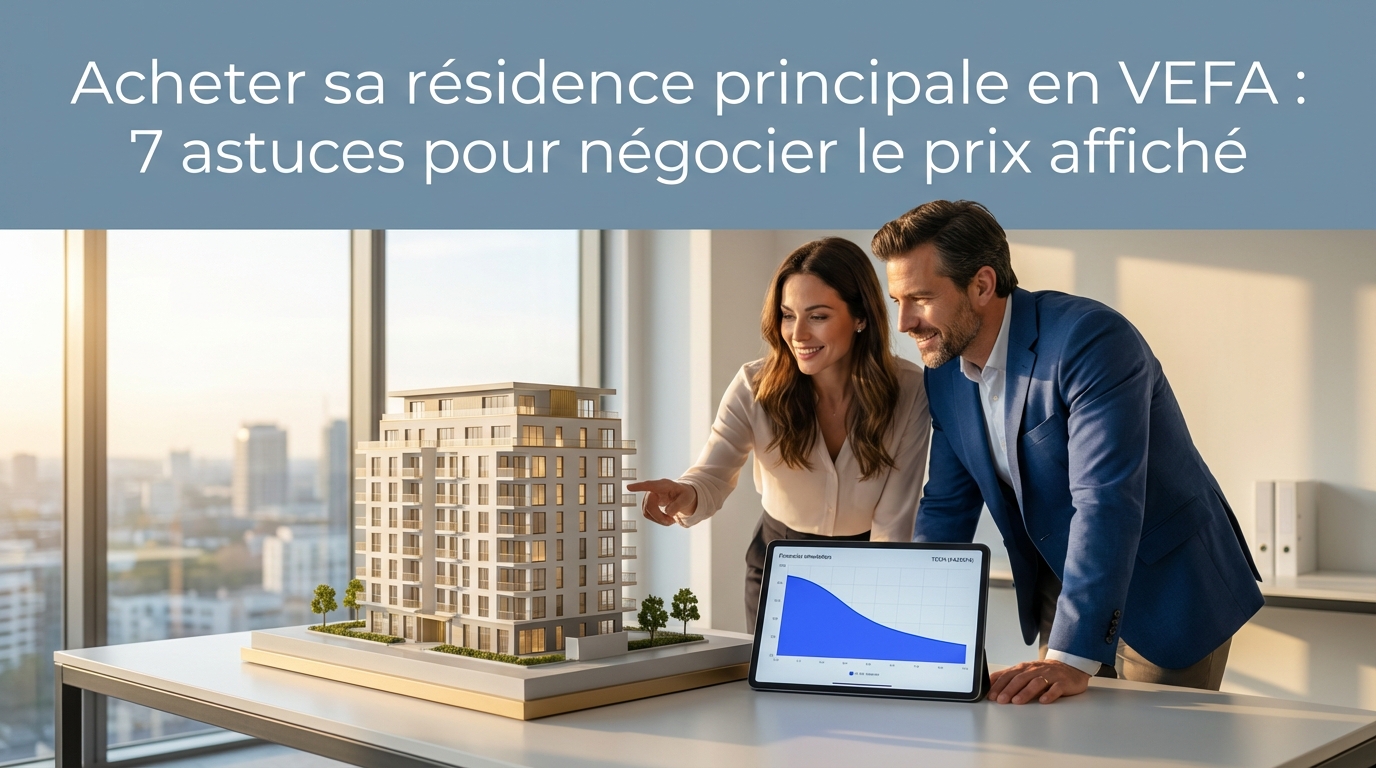 Négocier en VEFA : 7 astuces pour réduire le prix affiché