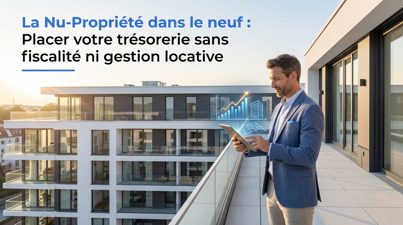 Nu-Propriété Neuf : Investir sans impôts ni gestion locative