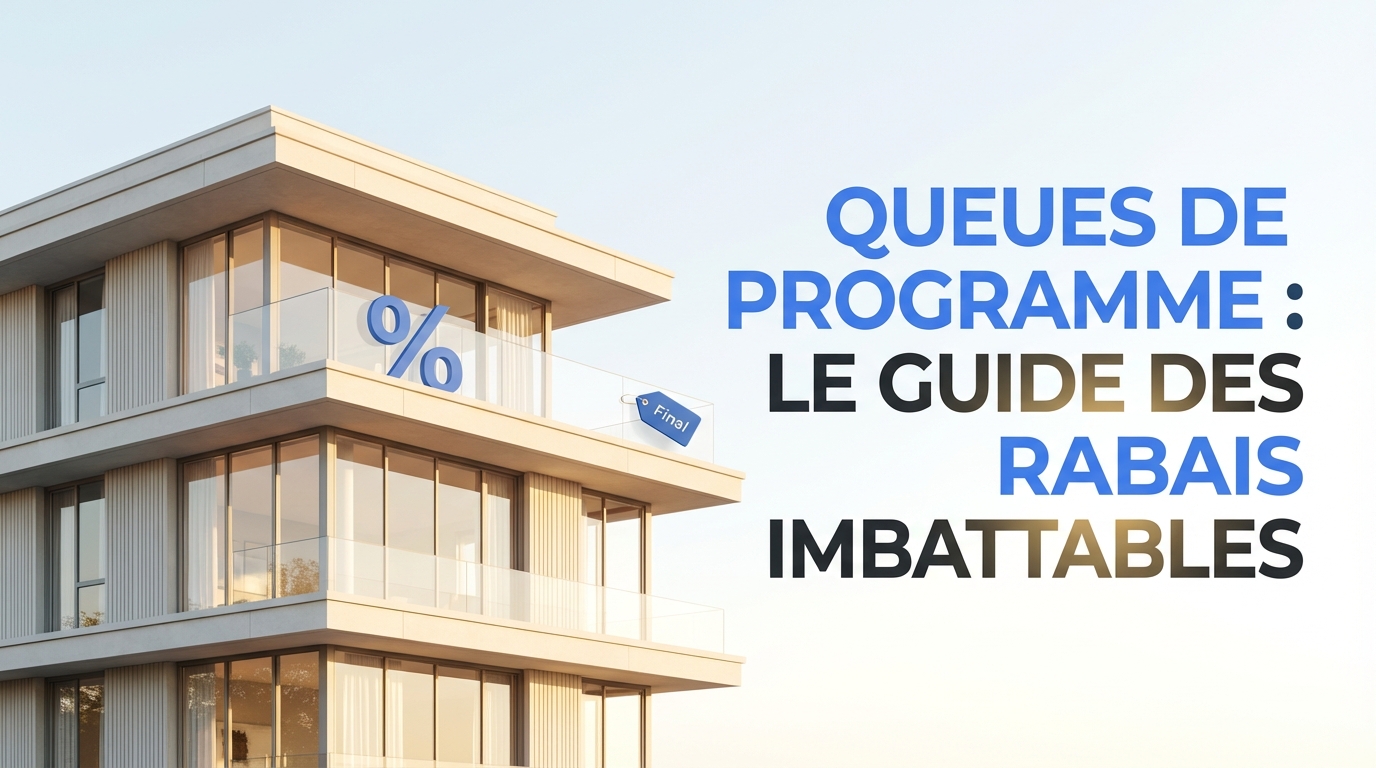 Queues de programme : Le guide pour des rabais immo imbattables