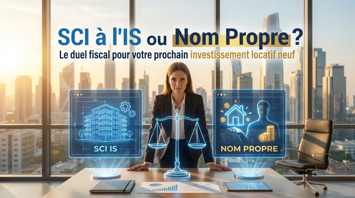 SCI IS ou Nom Propre : Le guide fiscal pour investir dans le neuf