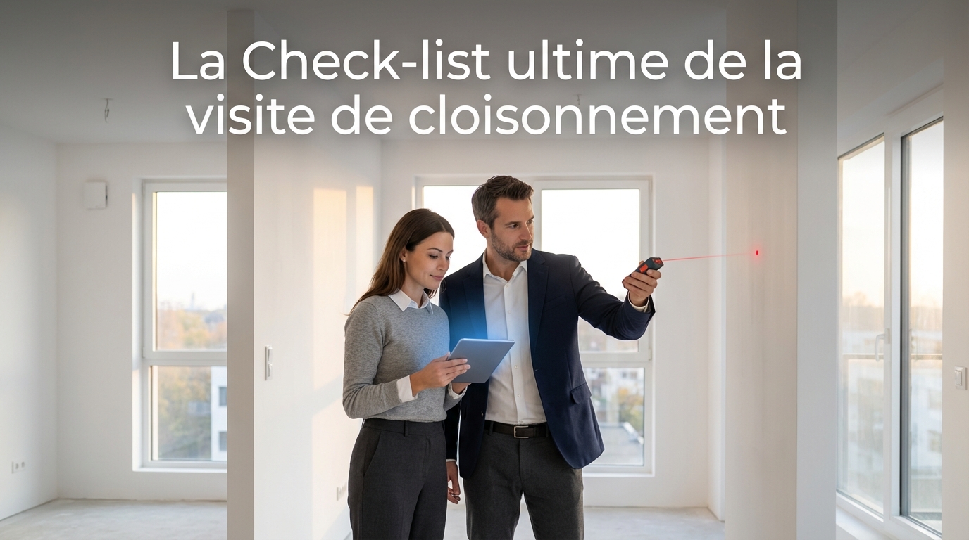 Visite de cloisonnement : La Check-list pour sécuriser votre achat
